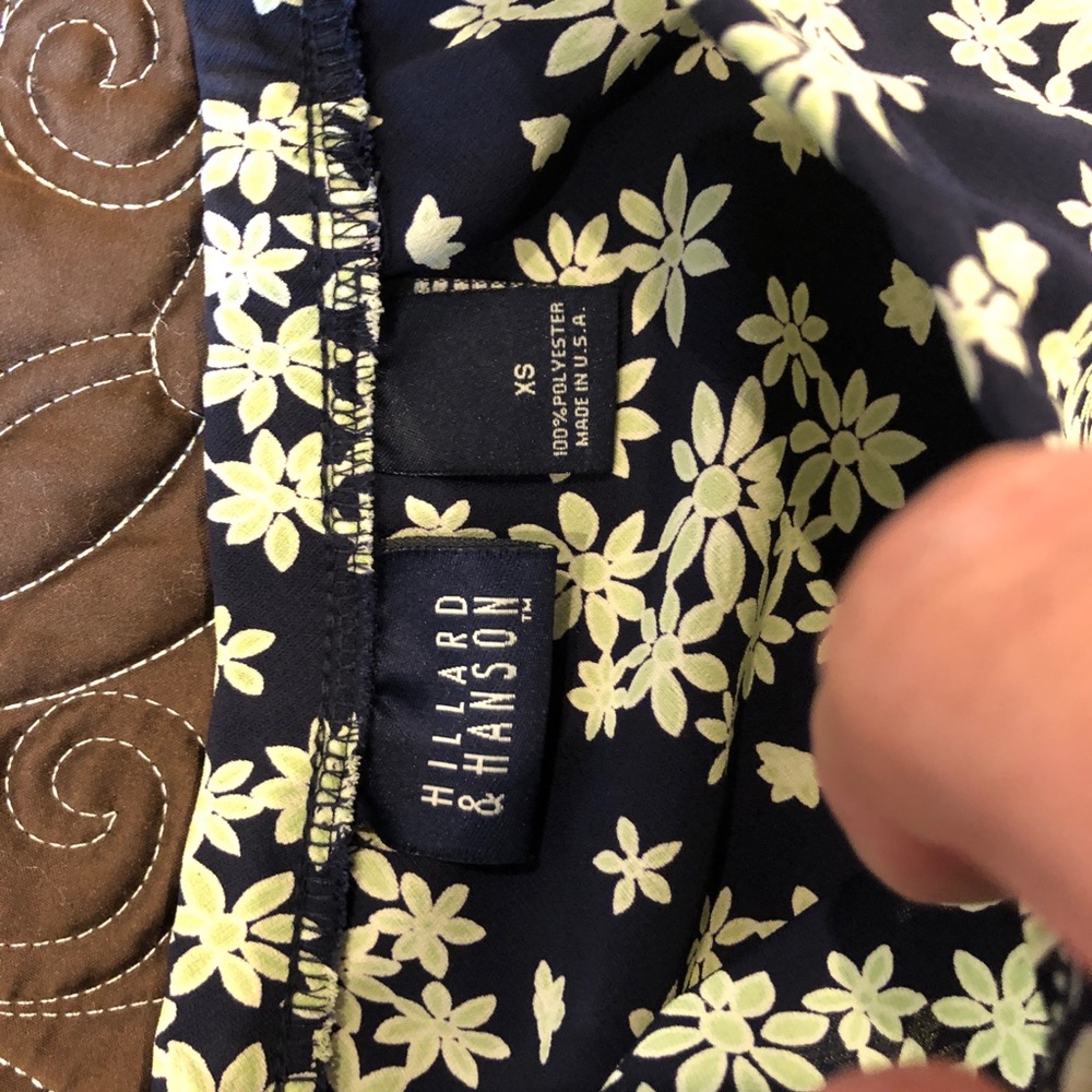 Hilliard & Hanson floral midi skirt xs - Picture 3 of 3